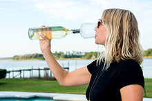 Load image into Gallery viewer, Guzzle Buddy 2GO Wine Glasses, It Turns Your Bottle of Wine Into Your Wine Glass-The Original, As seen on Shark Tank -17 , Clear ,One Size - BGAT-174170