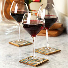 Load image into Gallery viewer, devaso Wine glasses|Large Wide Angled Rim|Set of 2 with EXTRA Glass|Lead Free Premium Crystal|19 Oz|Modern and Unique Gift for Wine Lovers