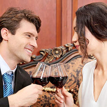 Load image into Gallery viewer, IDGIRLS Unbreakable Plastic Bordeaux Wine Glasses, BPA free and Reusable Goblet, 100% Tritan Plastic shatterproof Glass with Long Stemmed, 15 oz Dishwasher Safe Wine Cups, Set of 4