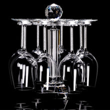 Load image into Gallery viewer, Luxury wine glass Lead free diamond crystal glass goblet beer glass champagne glasses fashion wine rack romantic wedding gifts