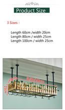 Load image into Gallery viewer, Wall-mounted Wine Bottle & Glass Holder with Lamp