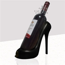 Load image into Gallery viewer, High Heel Shoe Wine Bottle Holder Stylish Rack Gift Basket Accessory for Home Bar Tools