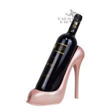 Load image into Gallery viewer, High Heel Shoe Wine Bottle Holder Stylish Rack Gift Basket Accessory for Home Bar Tools