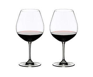 Riedel VINUM Pinot Noir Glass, Set of 2, Clear