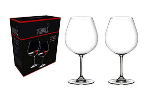 Riedel VINUM Pinot Noir Glass, Set of 2, Clear