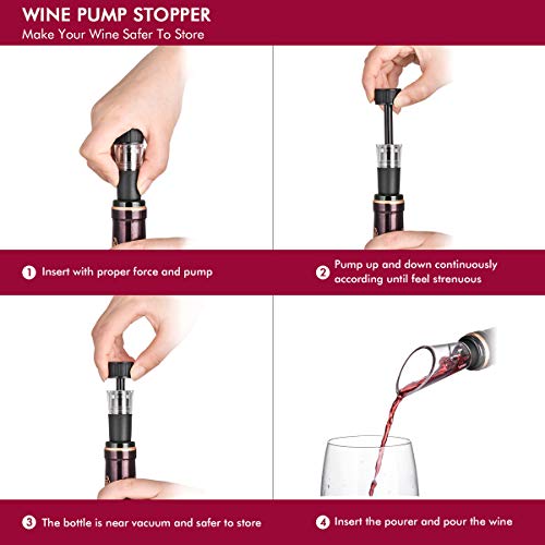 Wine Bottle Opener Air Pressure Wine Cork Remover Pump Wine Opener Win –  Modern Wine Gifts