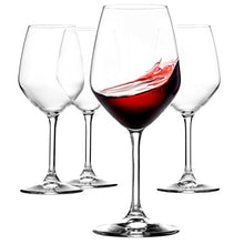 Load image into Gallery viewer, Paksh Novelty Italian Red Wine Glasses - 18 Ounce - Wine Glass Clear (Set of 4)
