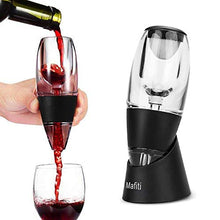 Load image into Gallery viewer, mafiti Red Wine Pourers Aerator Portable Decanter with Base for Birthday Friendship,Wine Gift Father day Party Home Use
