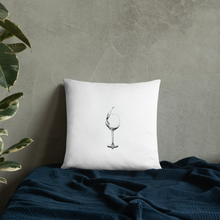 Load image into Gallery viewer, Modern Wine Glass Pillow
