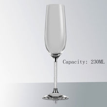 Load image into Gallery viewer, Luxury wine glass Lead free diamond crystal glass goblet beer glass champagne glasses fashion wine rack romantic wedding gifts
