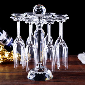 Luxury wine glass Lead free diamond crystal glass goblet beer glass champagne glasses fashion wine rack romantic wedding gifts