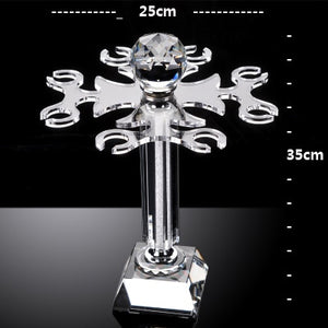 Luxury wine glass Lead free diamond crystal glass goblet beer glass champagne glasses fashion wine rack romantic wedding gifts