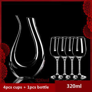 Luxury wine glass Lead free diamond crystal glass goblet beer glass champagne glasses fashion wine rack romantic wedding gifts