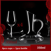 Load image into Gallery viewer, Luxury wine glass Lead free diamond crystal glass goblet beer glass champagne glasses fashion wine rack romantic wedding gifts
