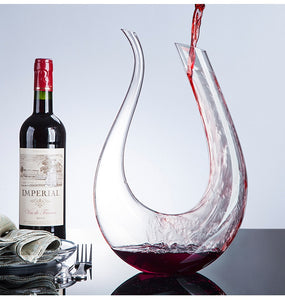 Crystal Wine Glass Decanter