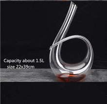 Load image into Gallery viewer, European Crystal Wine Decanter
