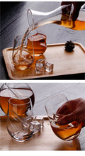 Load image into Gallery viewer, Modern Wine Glass Wine &amp; Decanter Set
