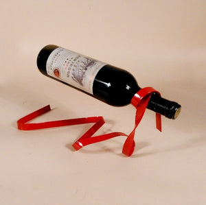 Iron Ribbon Wine Rack Holder