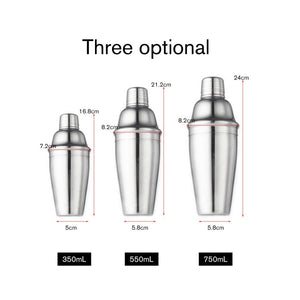 Stainless Steel Cocktail Wine Shaker Set