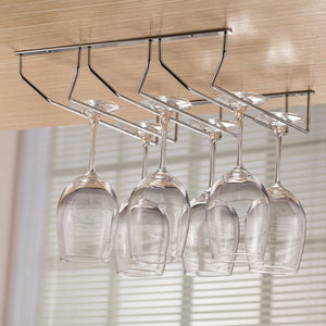 Stainless Steel Wine Glass Wall Mount