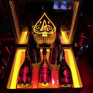 Champagne Bottle Case - Rechargeable LED