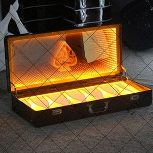 Champagne Bottle Case - Rechargeable LED