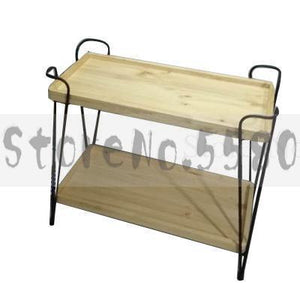 Nordic solid wood dining car sideboard dessert tea wine cart hotel home living room showroom mobile cart