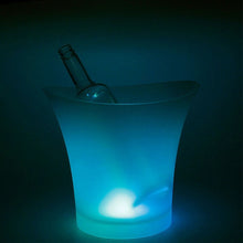 Load image into Gallery viewer, NEW! LED COLOR ICE BUCKET - GLOWING WINE/BEER/BOTTLE COOLER - REMOTE CONTROLLED
