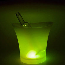 Load image into Gallery viewer, NEW! LED COLOR ICE BUCKET - GLOWING WINE/BEER/BOTTLE COOLER - REMOTE CONTROLLED
