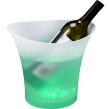 Load image into Gallery viewer, NEW! LED COLOR ICE BUCKET - GLOWING WINE/BEER/BOTTLE COOLER - REMOTE CONTROLLED
