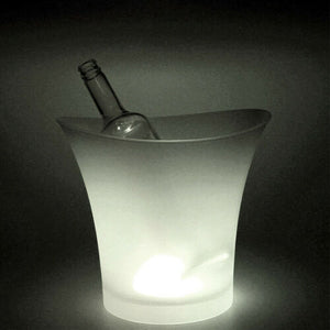 NEW! LED COLOR ICE BUCKET - GLOWING WINE/BEER/BOTTLE COOLER - REMOTE CONTROLLED