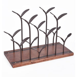 Iron Y-Shape Wine Rack