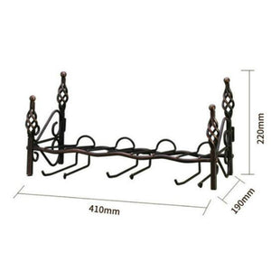 European wrought iron wine glass wine rack home living wine rack restaurant wall upside down wine glass rack WF3141559