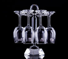 Load image into Gallery viewer, Shipping large crystal goblet of wine rack rack creative European cup frame upside down Wine living room ornaments gifts
