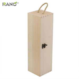 Natural Wood Wine Box