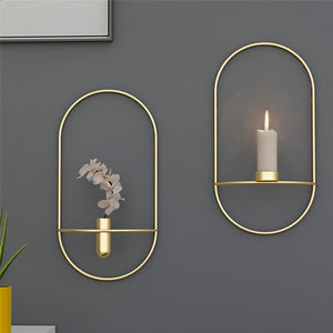 Modern Candle Wall Mount