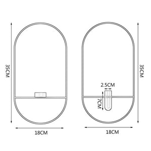 Modern Candle Wall Mount